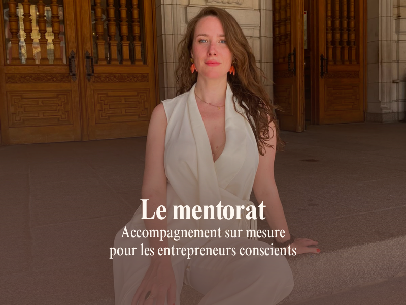 mentorat business entrepreneurs conscients